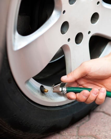 Nitrogen air filling for car tyres in Ernakulam