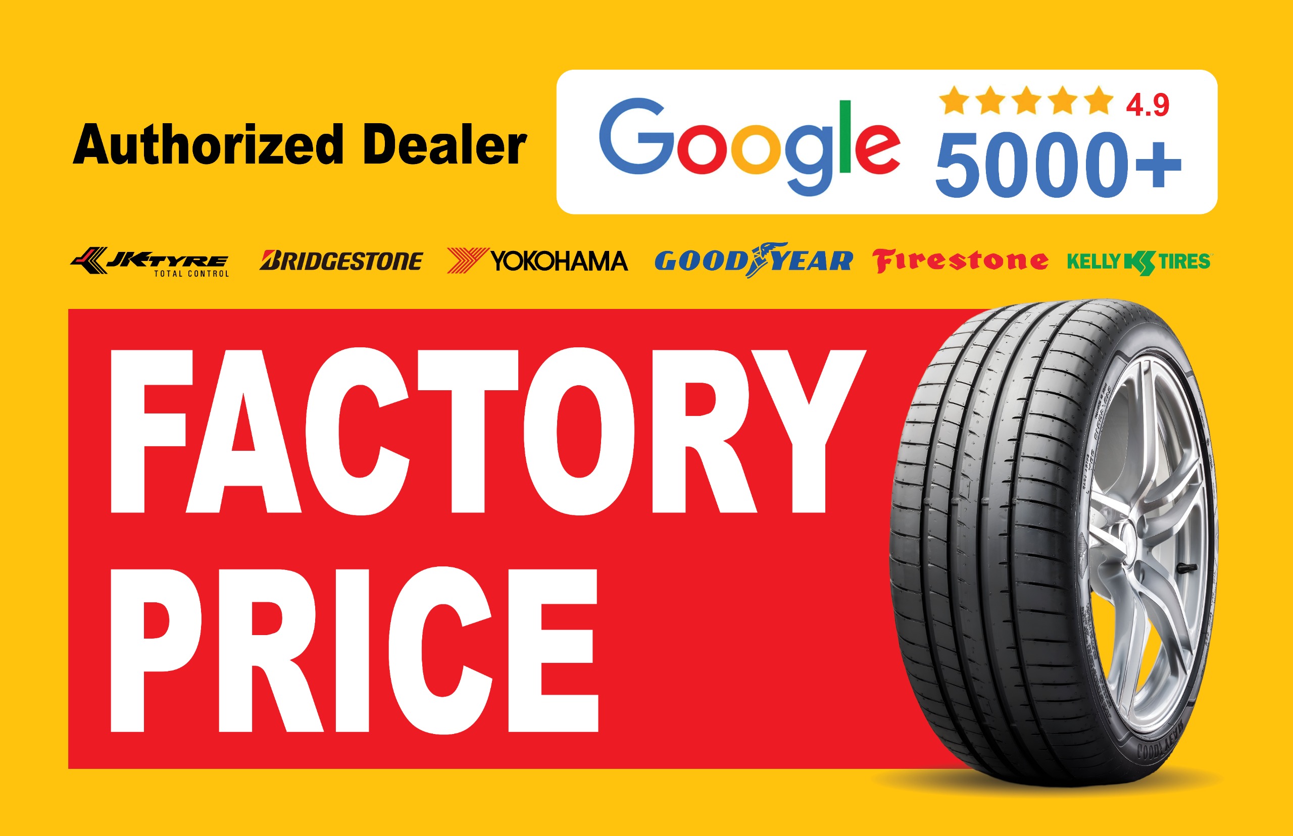Trusted tyre shop in Ernakulam near Metro Pillar 149